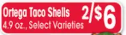 Jewel-Osco Ortega Taco Shells offer