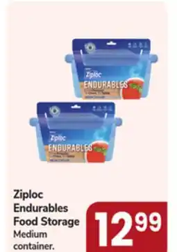 Jewel-Osco Ziploc Endurables Food Storage offer