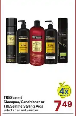 Jewel-Osco TRESemmé Shampoo, Conditioner or TRESemmé Styling Aids offer