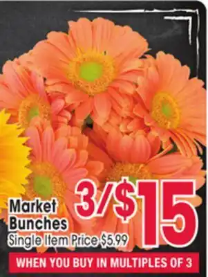 Jewel-Osco Market Bunches offer