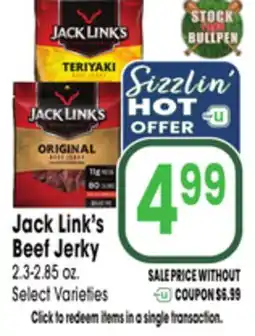 Jewel-Osco Jack Link's Beef Jerky offer