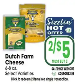 Jewel-Osco Dutch Farm Cheese offer