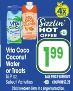 Jewel-Osco Vita Coco Coconut Water or Treats offer