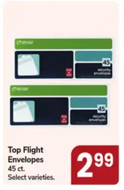 Jewel-Osco Top Flight Envelopes offer