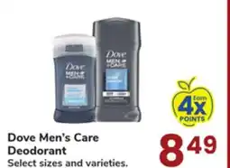Jewel-Osco Dove Men's Care Deodorant offer