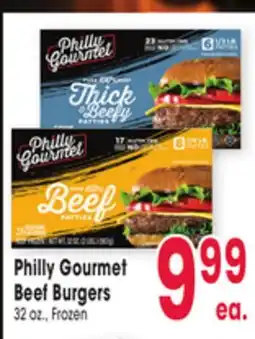 Jewel-Osco Philly Gourmet Beef Burgers offer
