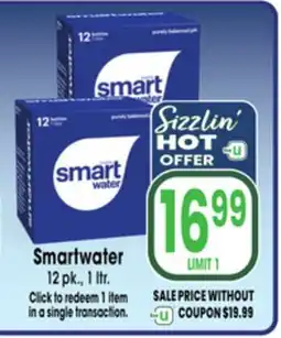 Jewel-Osco Smartwater offer