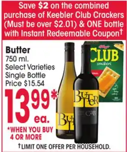 Jewel-Osco Butter offer