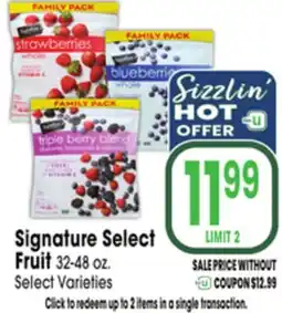 Jewel-Osco Signature Select Fruit offer