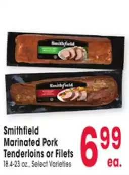 Jewel-Osco Smithfield Marinated Pork Tenderloins or Fillets offer