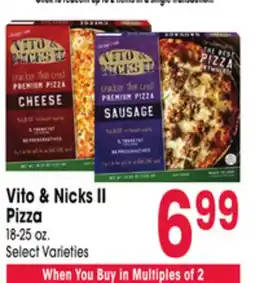 Jewel-Osco Vito & Nicks II Pizza offer