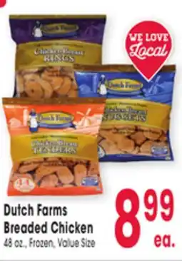 Jewel-Osco Dutch Farms Breaded Chicken offer