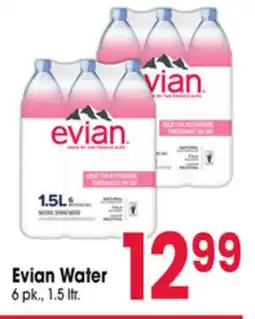 Jewel-Osco Evian Water offer