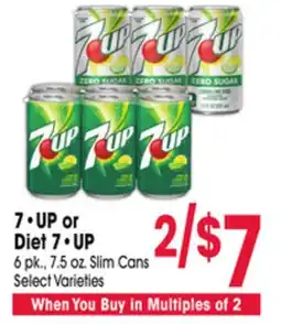 Jewel-Osco 7•UP or Diet 7•UP offer