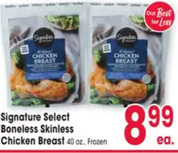 Jewel-Osco Signature Select Boneless Skinless Chicken Breast offer