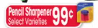 Jewel-Osco Pencil Sharpener offer
