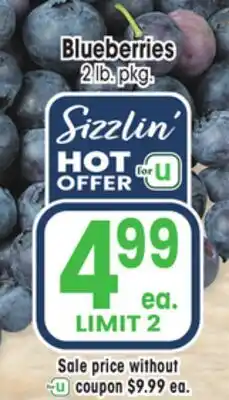 Jewel-Osco Blueberries offer