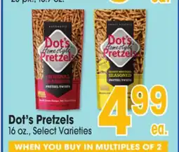 Jewel-Osco Dot's Pretzels offer
