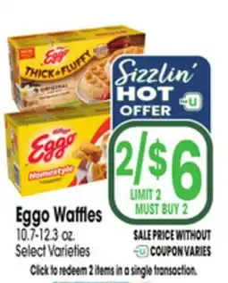 Jewel-Osco Eggo Waffles offer