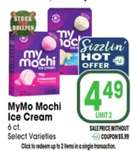 Jewel-Osco MyMo Mochi Ice Cream offer