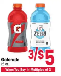 Jewel-Osco Gatorade offer