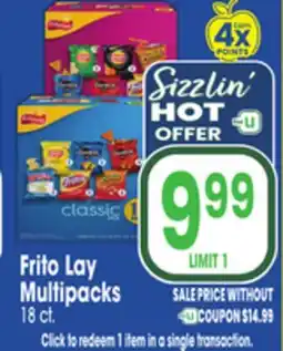 Jewel-Osco Frito Lay Multipacks offer