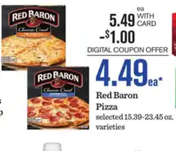 Mariano's Red Baron Pizza offer