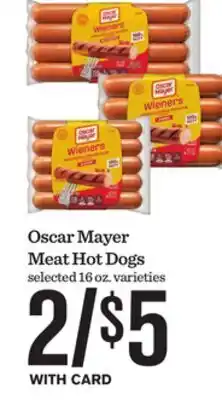 Mariano's Oscar Mayer Meat Hot Dogs offer