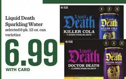Mariano's Liquid Death Sparkling Water offer