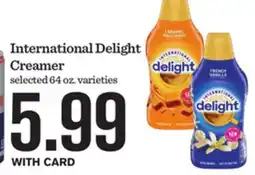 Mariano's International Delight Creamer offer