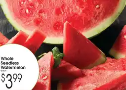 Family Fare Whole Seedless Watermelon offer