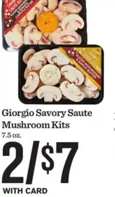 Mariano's Giorgio Savory Saute Mushroom Kits offer