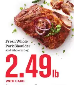 Mariano's Fresh Whole Pork Shoulder offer