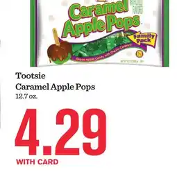 Mariano's Tootsie Caramel Apple Pops offer