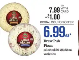 Mariano's Brew Pub Pizza offer