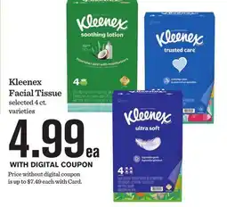 Mariano's Kleenex Facial Tissue offer