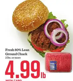 Mariano's Fresh 80% Lean Ground Chuck offer