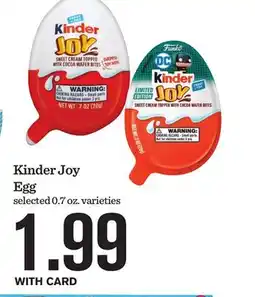 Mariano's Kinder Joy Egg offer