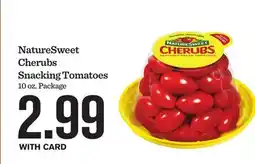 Mariano's NatureSweet Cherubs Snacking Tomatoes offer