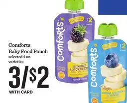 Mariano's Comforts Baby Food Pouch offer