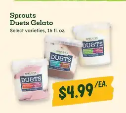 Sprouts Farmers Market Sprouts Duets Gelato offer