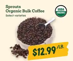 Sprouts Farmers Market Sprouts Organic Bulk Coffee offer