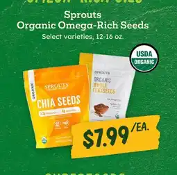 Sprouts Farmers Market Sprouts Organic Omega-Rich Seeds offer