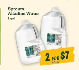 Sprouts Farmers Market Sprouts Alkaline Water offer