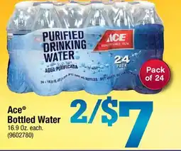Ace Hardware Ace Bottled Water offer
