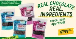 Sprouts Farmers Market Sprouts Packaged Bulk Chocolate Covered Snacks offer