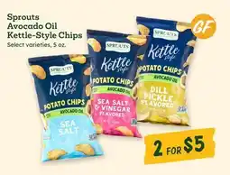 Sprouts Farmers Market Sprouts Avocado Oil Kettle-Style Chips offer