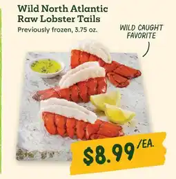 Sprouts Farmers Market Wild North Atlantic Raw Lobster Tails offer