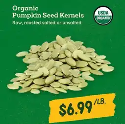 Sprouts Farmers Market Organic Pumpkin Seed Kernels offer