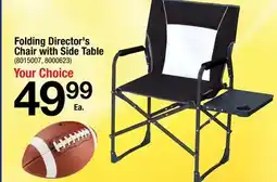Ace Hardware Folding Director's Chair with Side Table offer